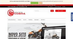 Desktop Screenshot of escapecobra.com.br